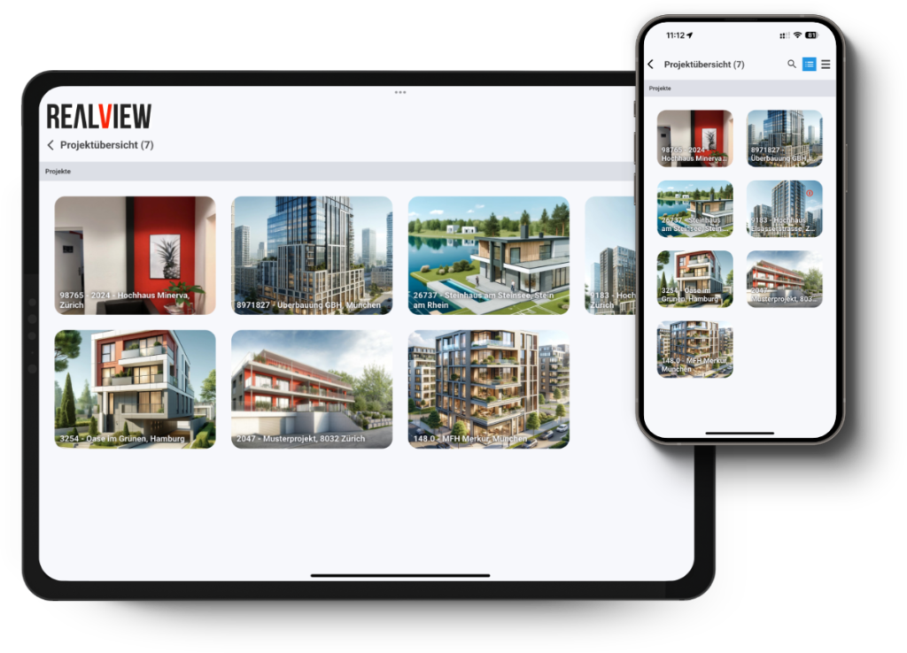 iPadiPhone Projektuebersicht